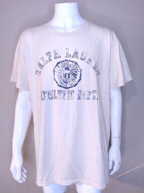 POLO JEANS COMPANY Vintage T Shirt XL Graphic Tee RALPH LAUREN ATHLETIC DEPT Y2K